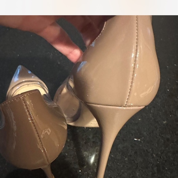 Gianvito Rossi Beige and Clear Heels - Picture 14 of 14